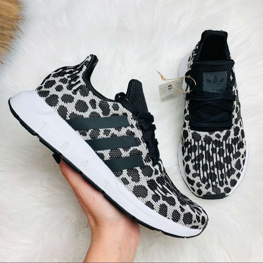 Adidas Originals Swift Run Leopard Print Shoes